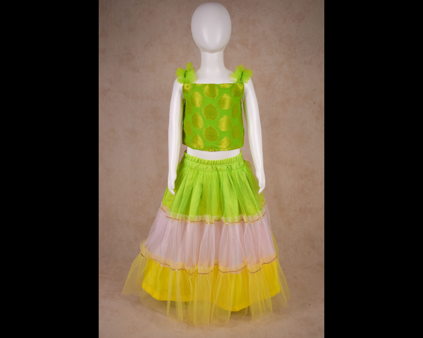Kids girl lehenga choli | ready to wear lehenga - KANHASAREE