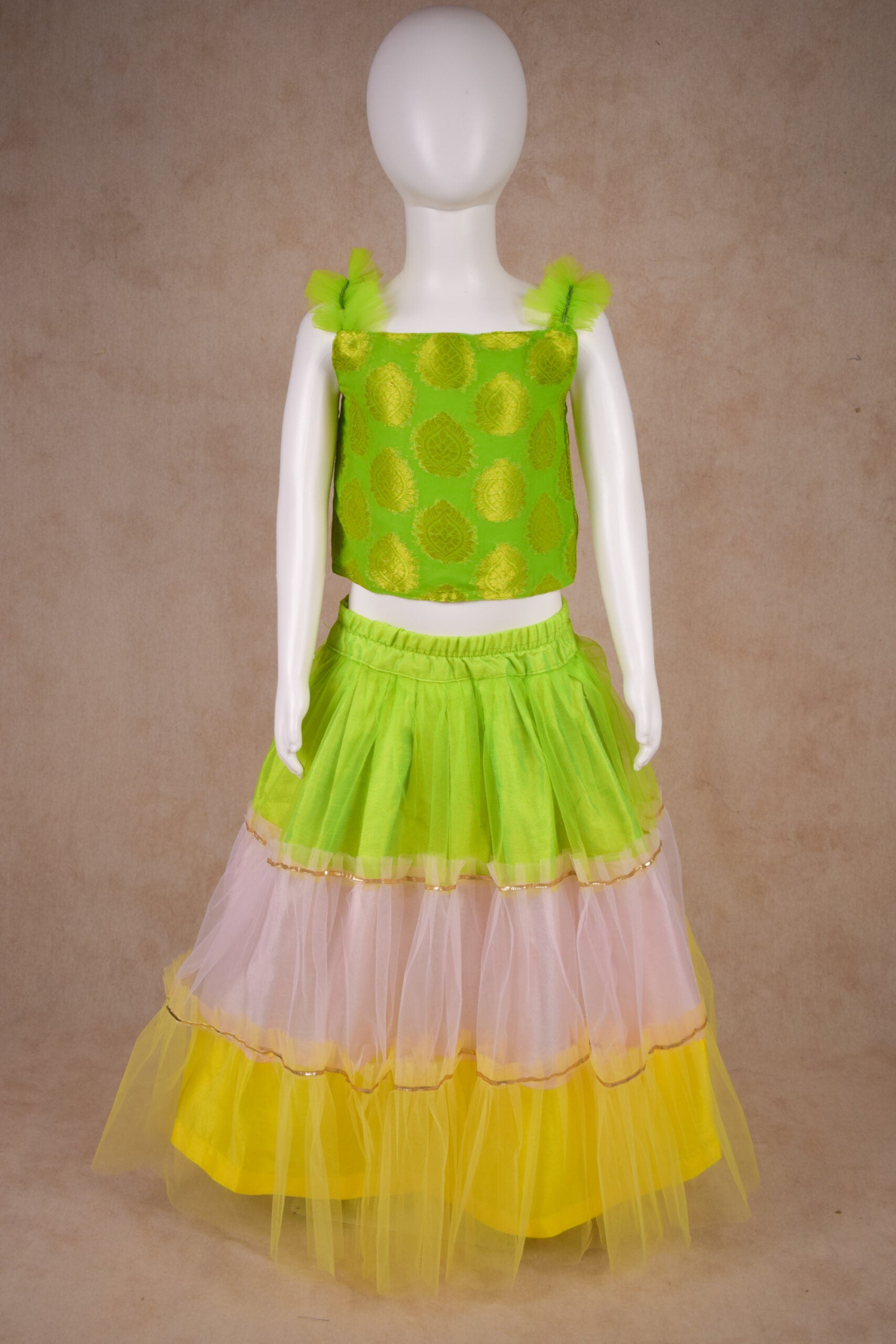 Kids girl lehenga choli | ready to wear lehenga - KANHASAREE