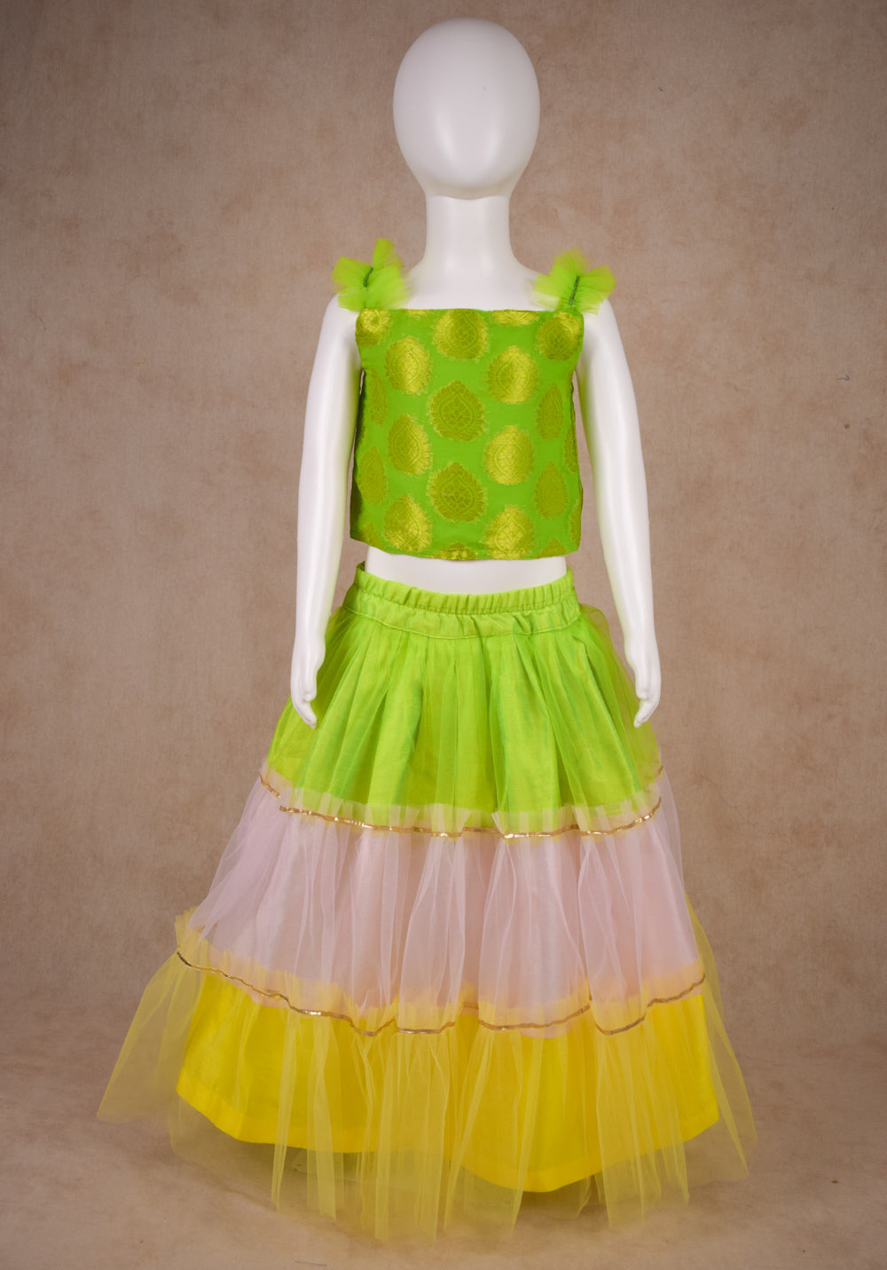 Kids girl lehenga choli | ready to wear lehenga - KANHASAREE