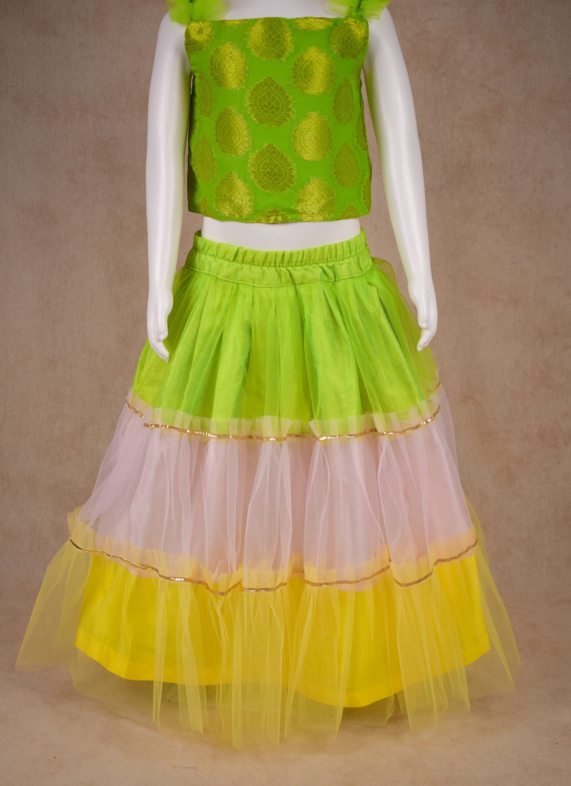 Kids girl lehenga choli | ready to wear lehenga - KANHASAREE
