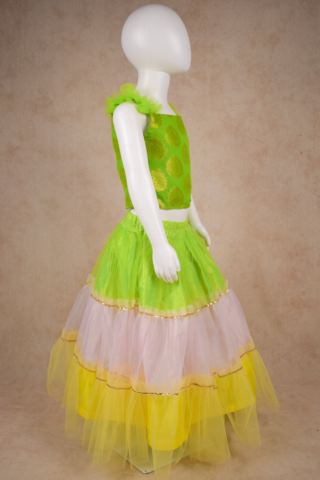 Kids girl lehenga choli | ready to wear lehenga - KANHASAREE