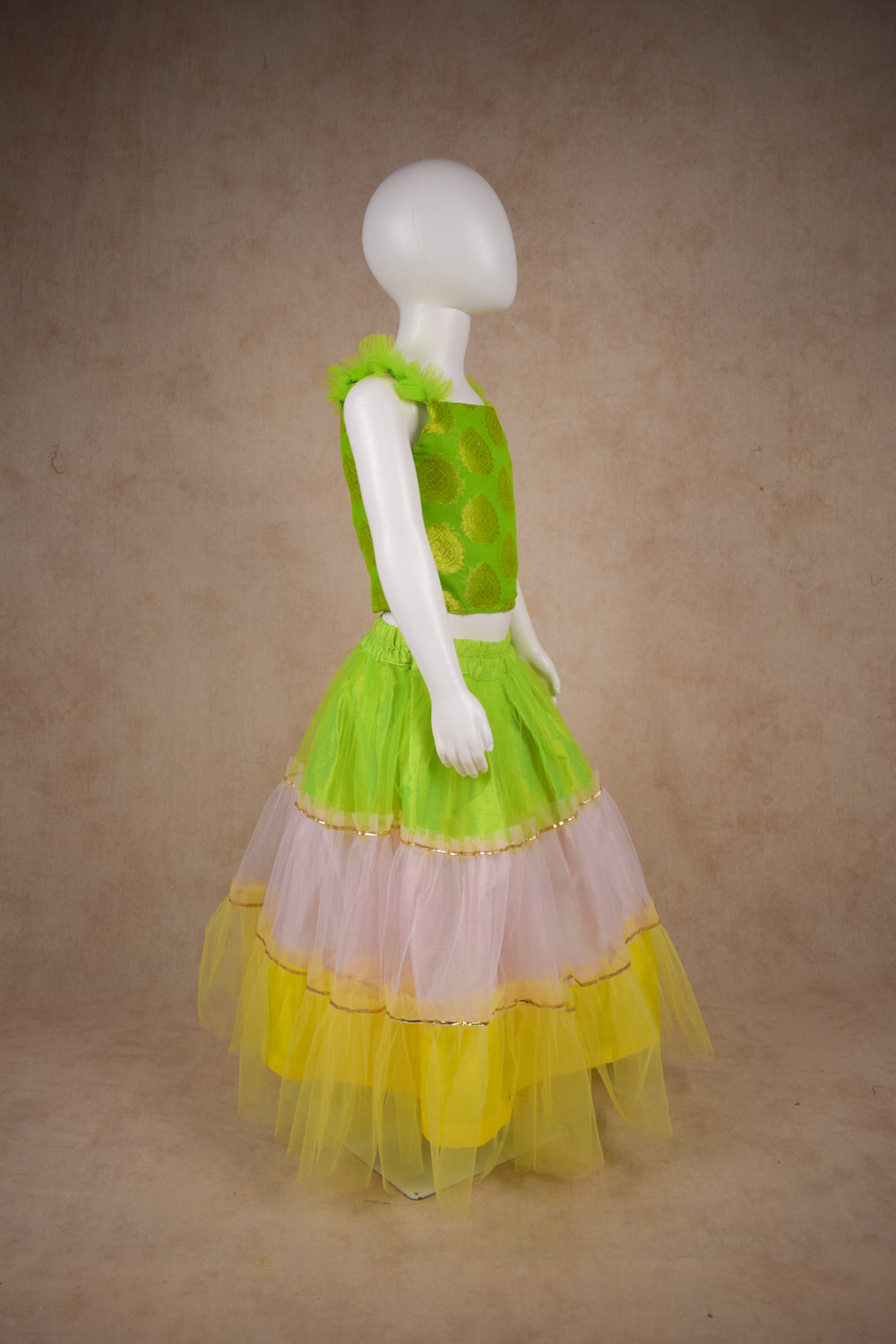 Kids girl lehenga choli | ready to wear lehenga - KANHASAREE