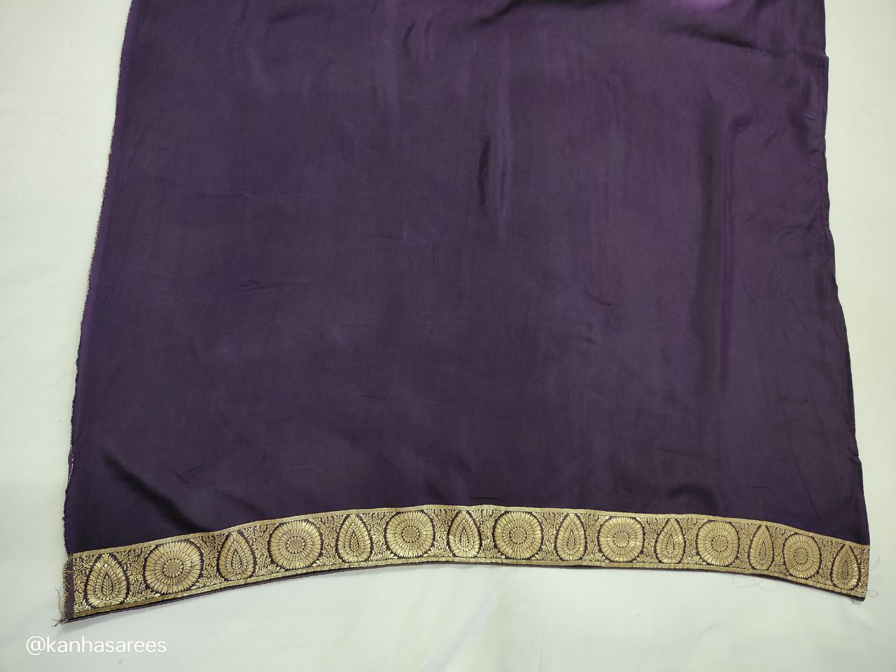 Pure Organza Silk Saree with Full Zari Banarasi & Meenakari Weaving – Heavy Pallu
