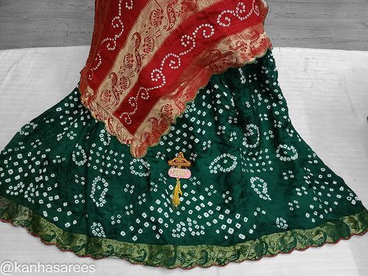 Bandhani Lehenga - Kanhasarees by ksds