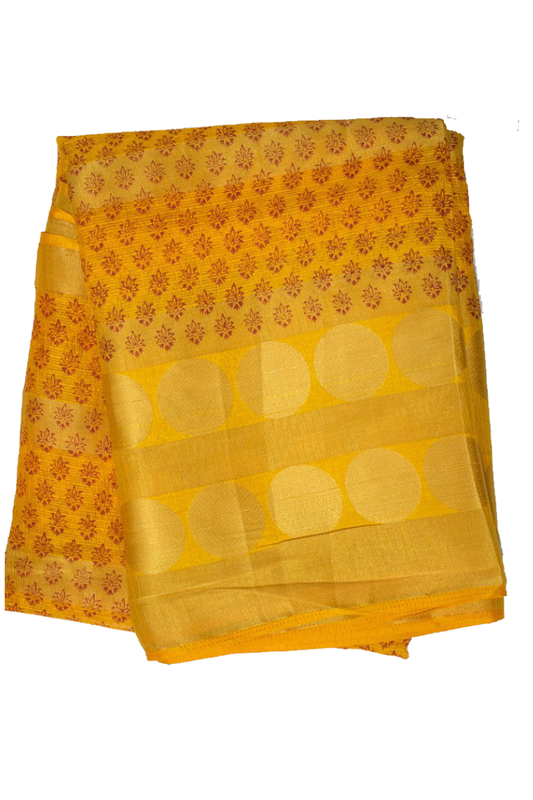 Kota Silk saree with Banarasi weaving work - KANHASAREE