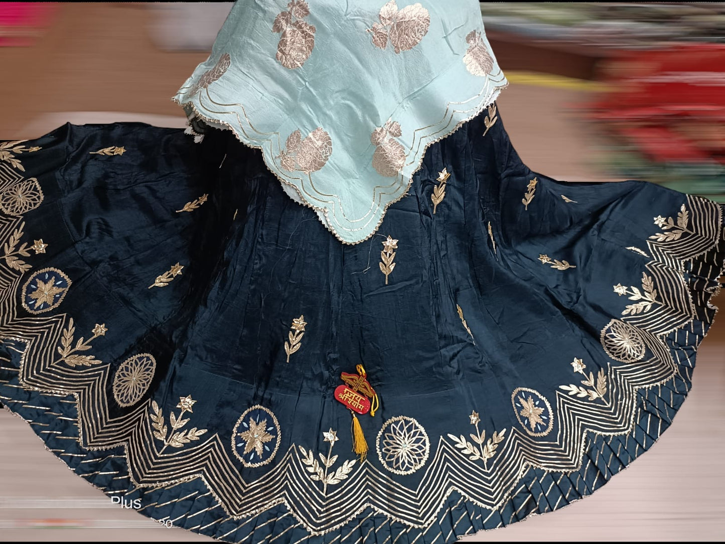 Lehenga choli for woman for wedding in upara silk - KANHASAREE