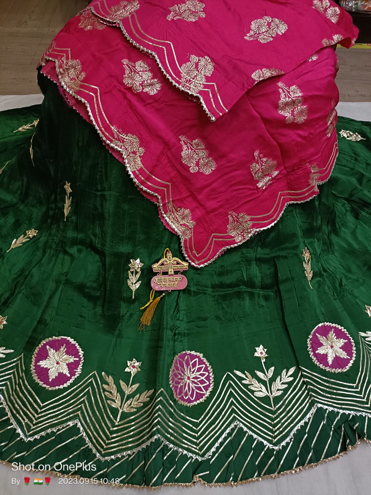 Lehenga choli for woman for wedding in upara silk - KANHASAREE
