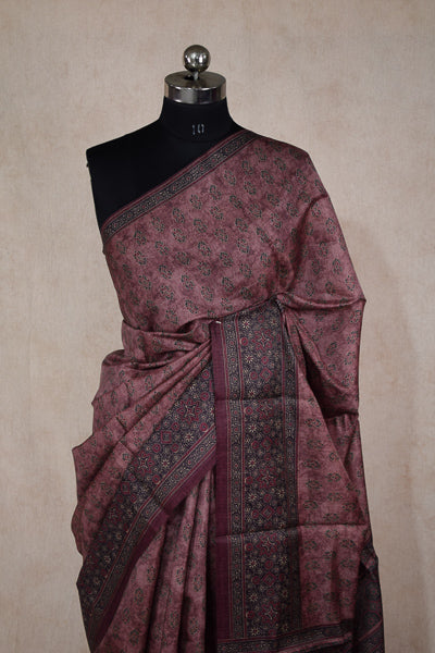 Silk digital print saree - KANHASAREE