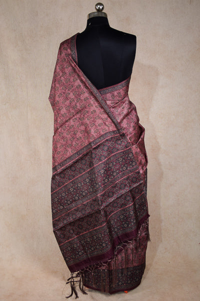 Silk digital print saree - KANHASAREE