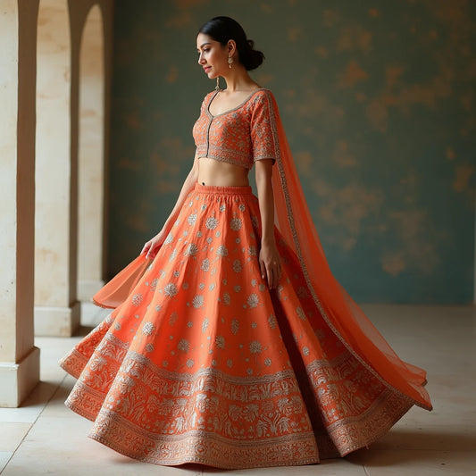 Salary Silk Lehengas - Salary Silk Lehengas for Budget Friendly Glam Everyday