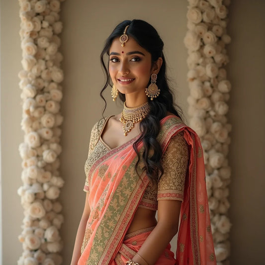 Mirror Work Sarees - Mirror Work Sarees A Radiant Guide to Embroidered Drapes