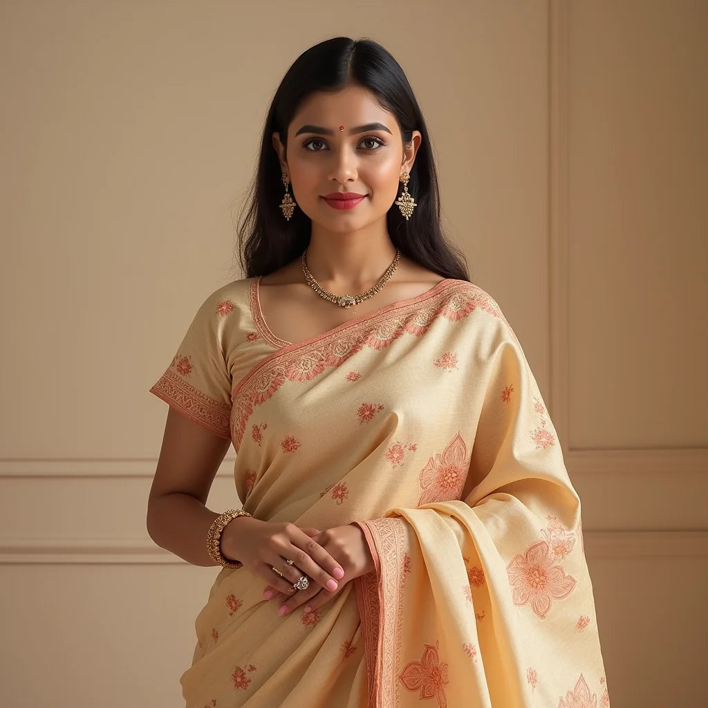 Pure Dola Fabric Sarees - Pure Dola Fabric Sarees Lightweight Luxury for Everyday Wear