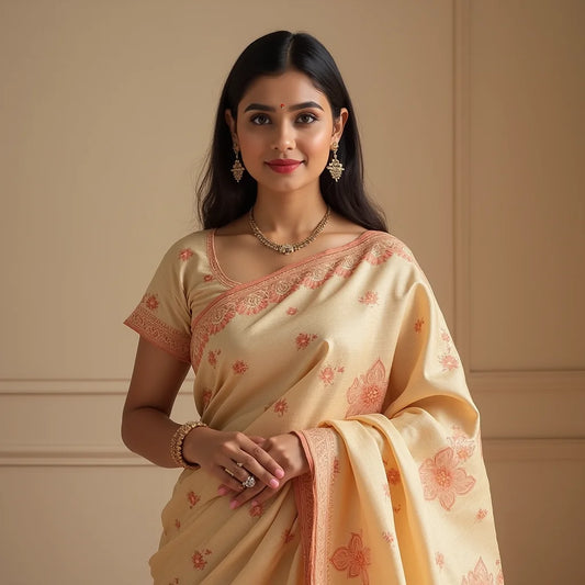 Pure Dola Fabric Sarees - Pure Dola Fabric Sarees Lightweight Luxury for Everyday Wear