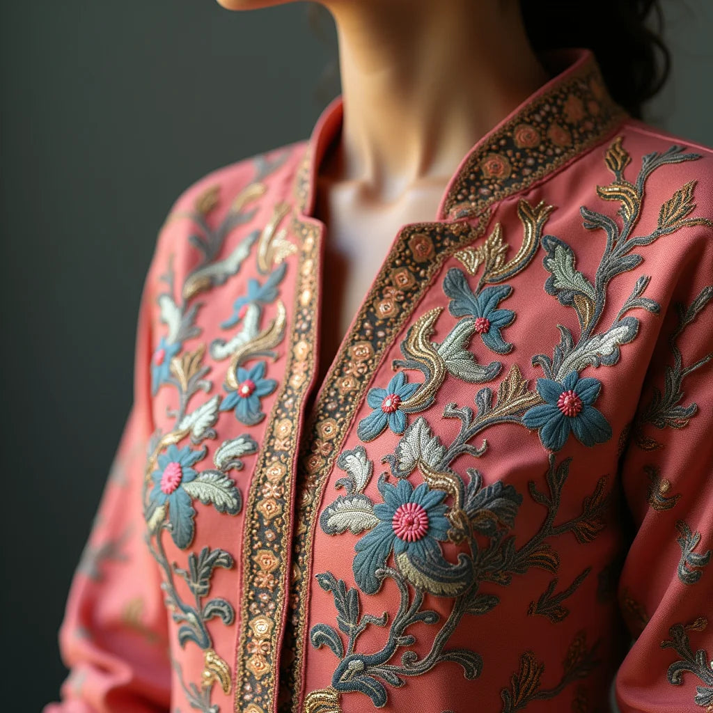 Heavy Gota Patti Work - Heavy Gota Patti Work Elevate Your Garment Embroidery