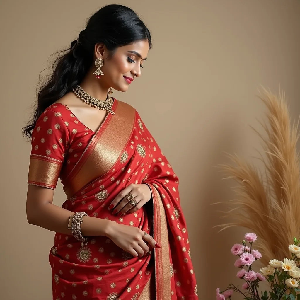 Traditional Sarees - Timeless Traditional Sarees: Modern Draping Secrets