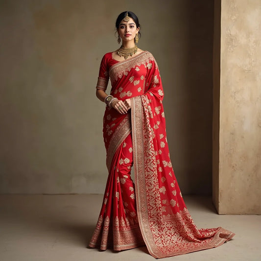 Bridal Wear Sarees - Bridal Wear Sarees Timeless Drapes for Your Wedding Look