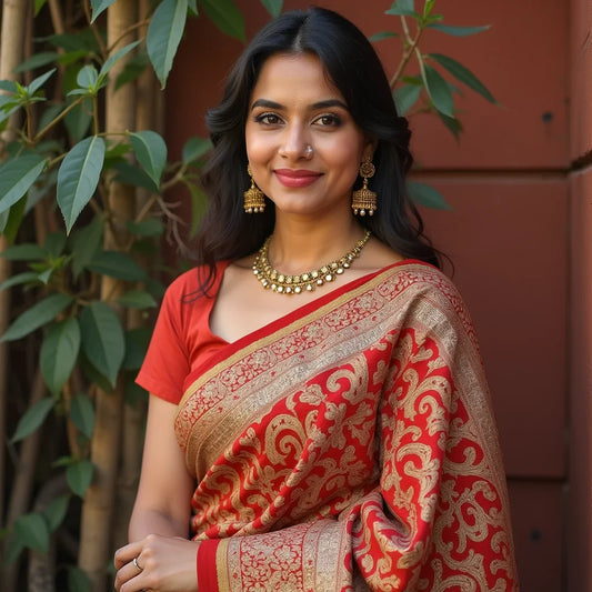 How to Identify Authentic Bandhani Silk Sarees at a Glance - Kanhasarees by ksds