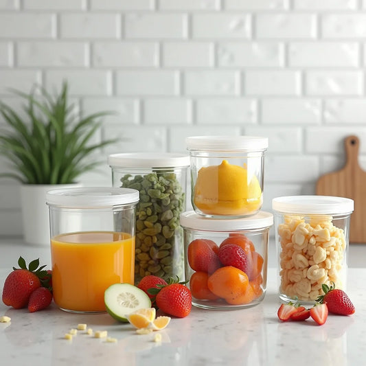 Glass Food Storage Containers - Glass Food Storage Containers for Freshness and Safety