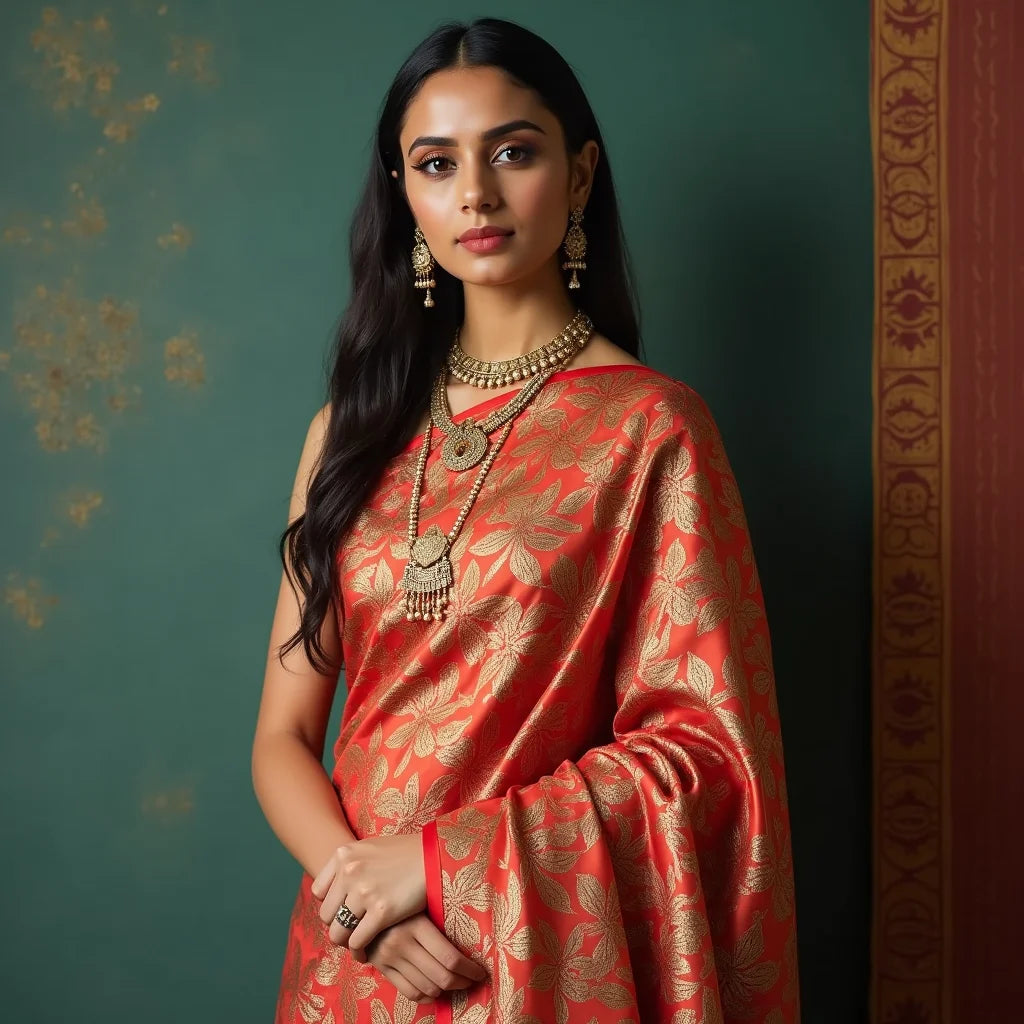 Latest Banarasi Sarees - Banarasi Sarees: Discover Timeless Silk Drape Trends