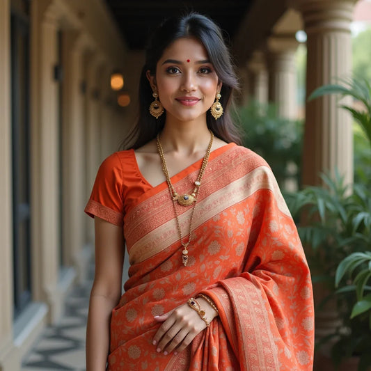 Master the Tissue Silk Saree Drape from Loom to Look - Kanhasarees by ksds
