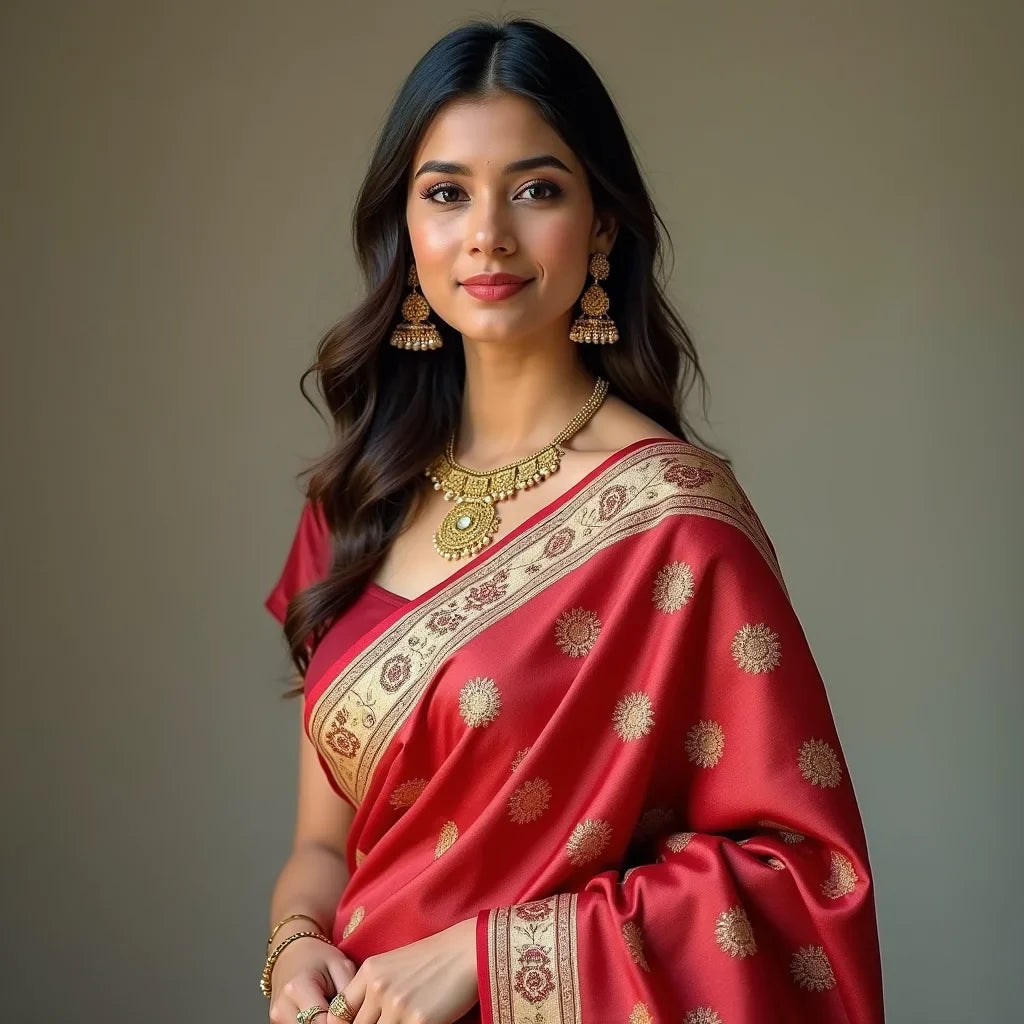 Gaji Silk Saree Buying Guide for Luxe Drape and Shine - Kanhasarees by ksds