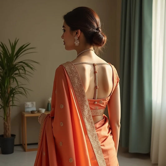Premium Bandage Silk Sarees - Premium Bandage Silk Sarees: Luxe Draping Guide for Elegance