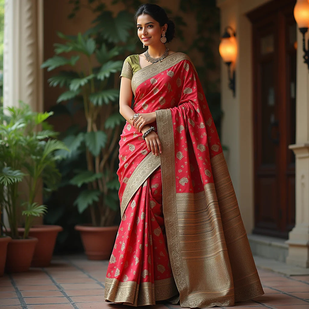 Banarasi Saree - Banarasi Saree A Timeless Guide To Drape And Style