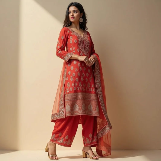 Salwar Suits For Occasions - Salwar Suits for Occasions Modern Draping for Every Event