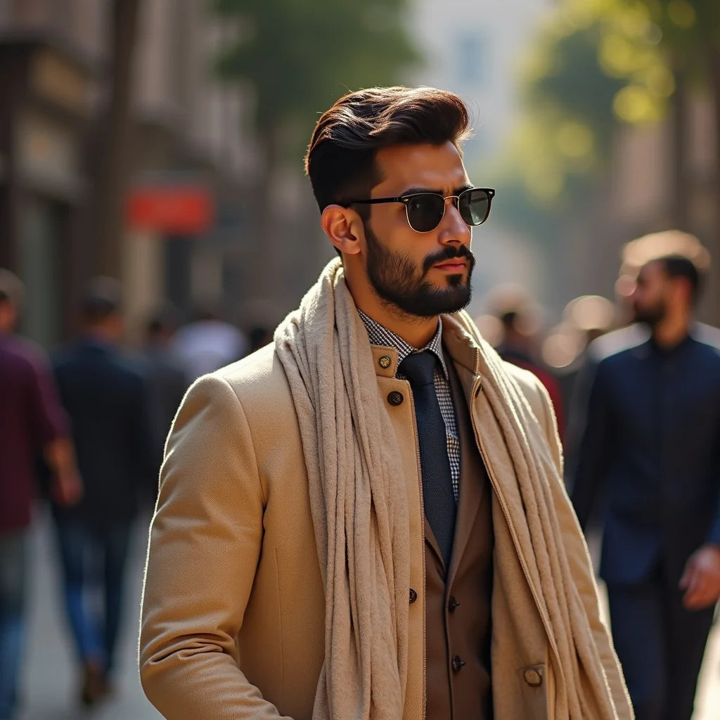 Mens Festive Dupatta - Mens Festive Dupatta Style Guide for Dapper Occasions
