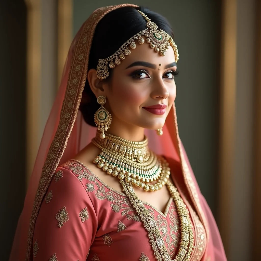 Luxury Indian Wedding Outfits - Luxurious Indian Wedding Outfits for Timeless Bridal Glam