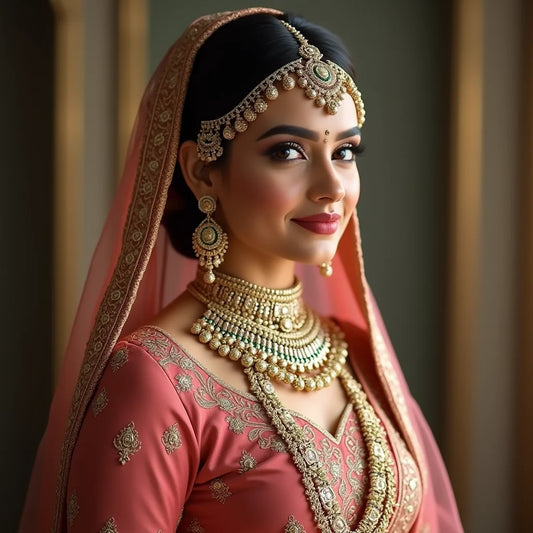 Luxury Indian Wedding Outfits - Luxurious Indian Wedding Outfits for Timeless Bridal Glam