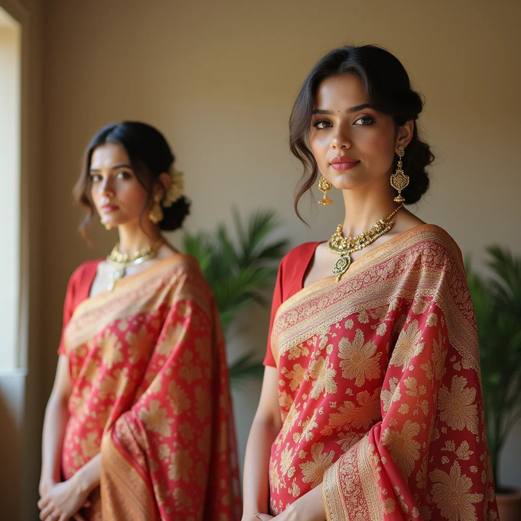 Traditional Saree - Traditional Saree Timeless Drapes for Everyday Elegance