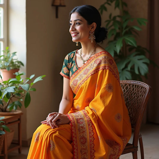 Artisan Crafted Sarees - Artisan Crafted Sarees: Timeless Craft, Modern Drapes