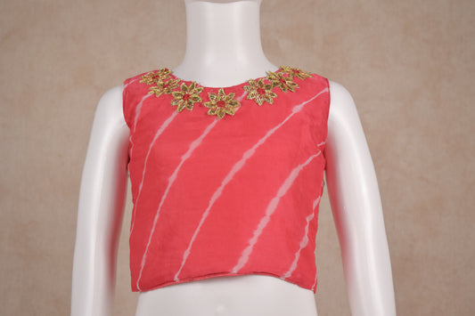 Beautiful Embroidery Work Silk Top and Net Skirt Lehenga - Kanhasarees by ksds