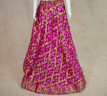 Handmade Lehenga for Baby, Girls Ghagra Choli, Toddler Ethnic Wear - KANHASAREE