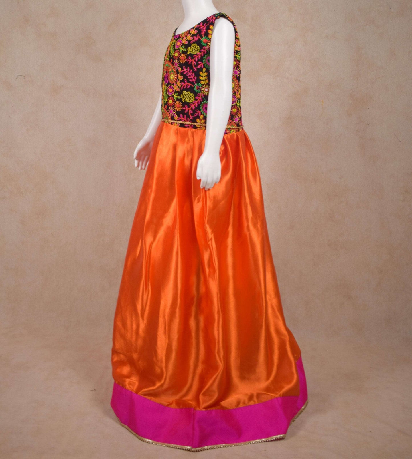 Beautiful Gown Dress for Indian Wedding Function - KANHASAREE