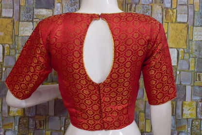 Banarasi brocade ready to wear indian saree Blouse, Crop Top For Women, Blouse for saree or lehenga choli - KANHASAREE