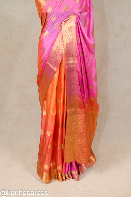 Designer silk zari weaving saree - KANHASAREE