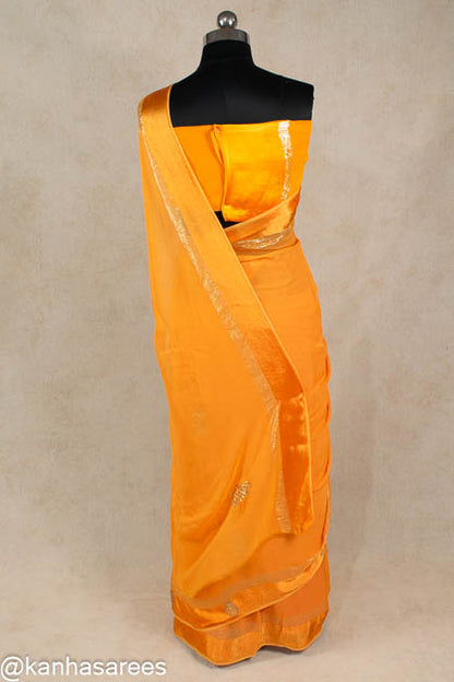 Pittan work georgette saree - KANHASAREE