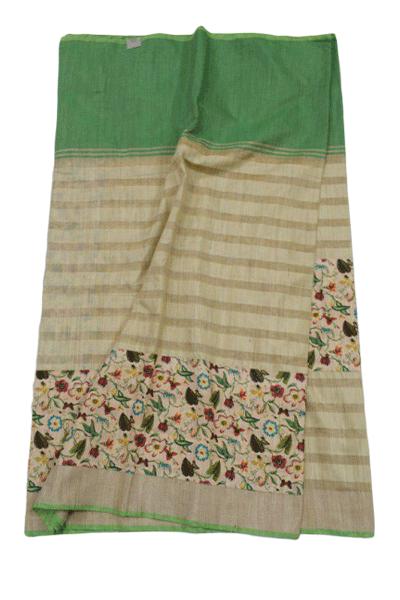 Pure Handloop Silk Saree - KANHASAREE