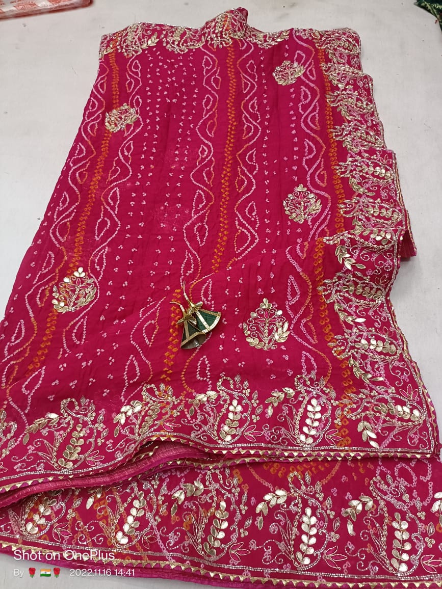 Rajasthani Gota Patti work Suits राजस्थानी और पंजाबी सूट: mothda saree