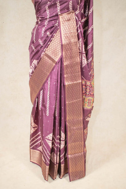 Soft Cotton Silk Saree with Zari Weaving Border - KANHASAREE