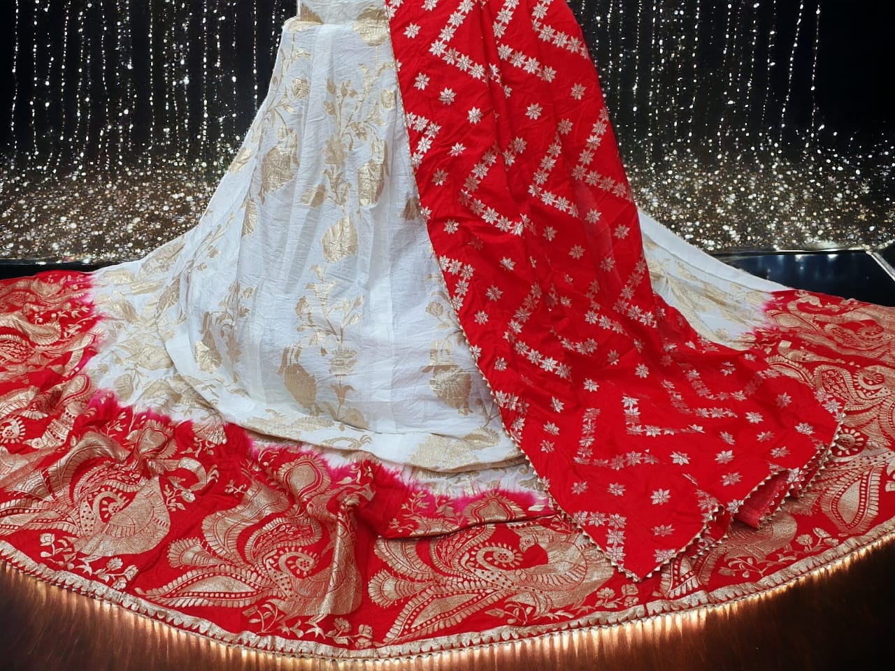Maroon Bridal Lehenga – Vasansi Jaipur