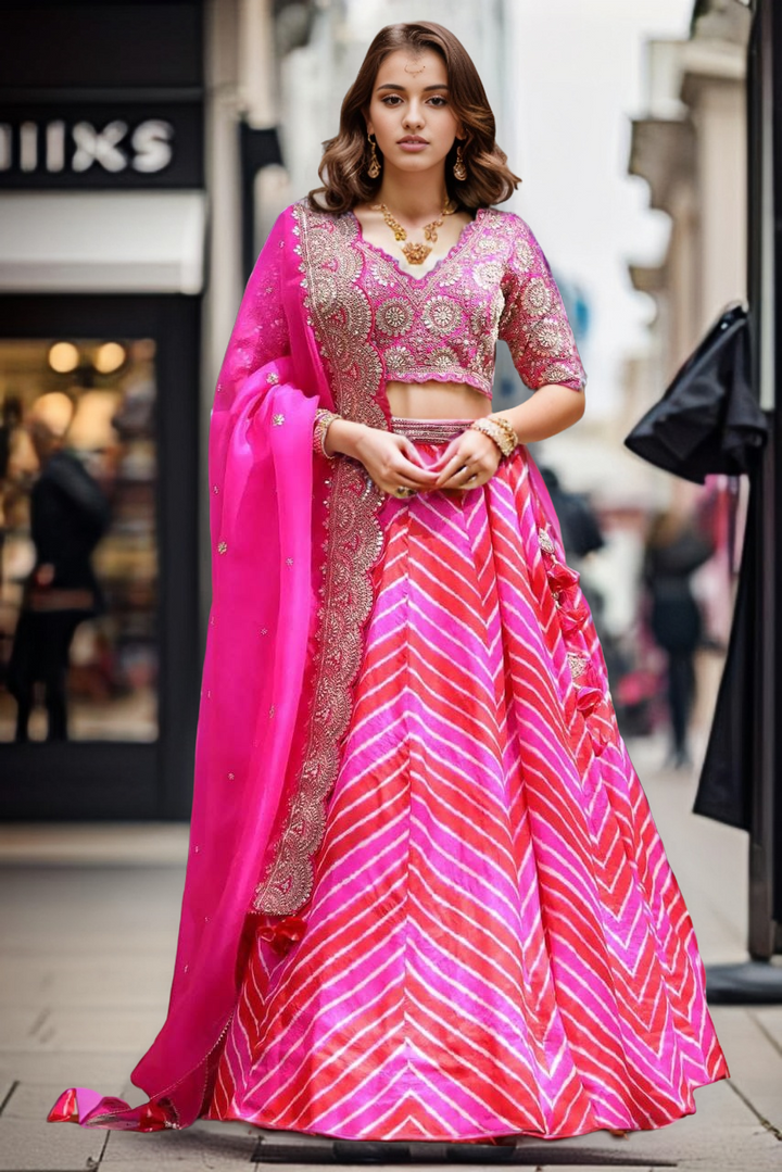 Jaipuri Lehenga Choli: Vibrant Colors, Rajasthan's Finest Craftsmanship ...