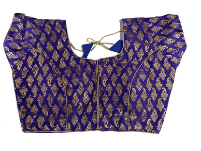 Leaf Banarasi Readymade Blouse for Saree and Lehenga Choli - KANHASAREE